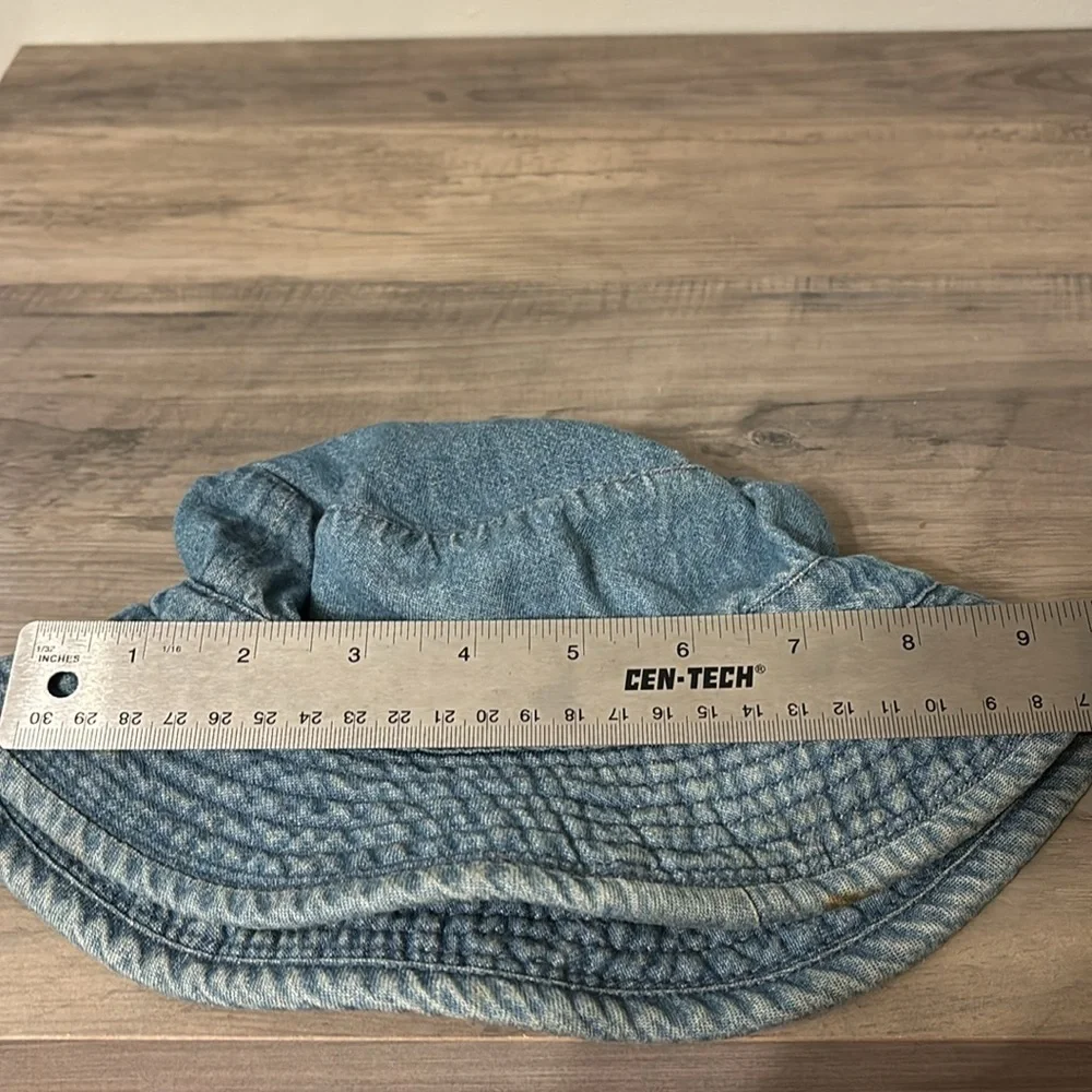 RARE Ouray Ford Motor Company Kids Denim Bucket Hat w/Embroidered Logo PRE OWNED